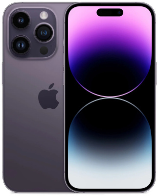 iPhone 14 Pro Max ESim б/у Состояние Отличный Deep Purple 128gb