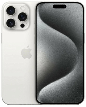 iPhone 15 Pro Max ESim  White Titanium 256gb б/у